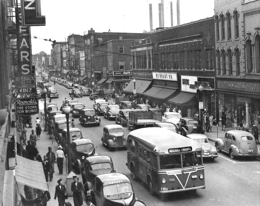 Cities and Towns, Iowa History, Iowa, Motorized Vehicles, Lemberger, LeAnn, history of Iowa, Ottumwa, IA