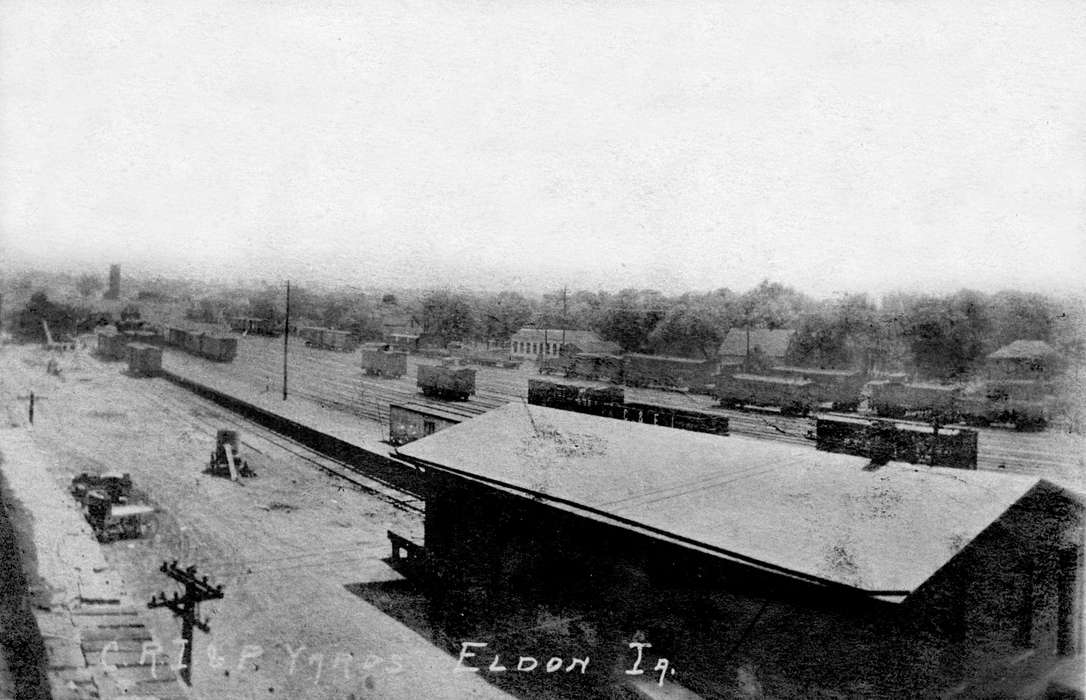 rail road, Iowa, rail yard, Train Stations, Lemberger, LeAnn, Eldon, IA, Winter, history of Iowa, Iowa History