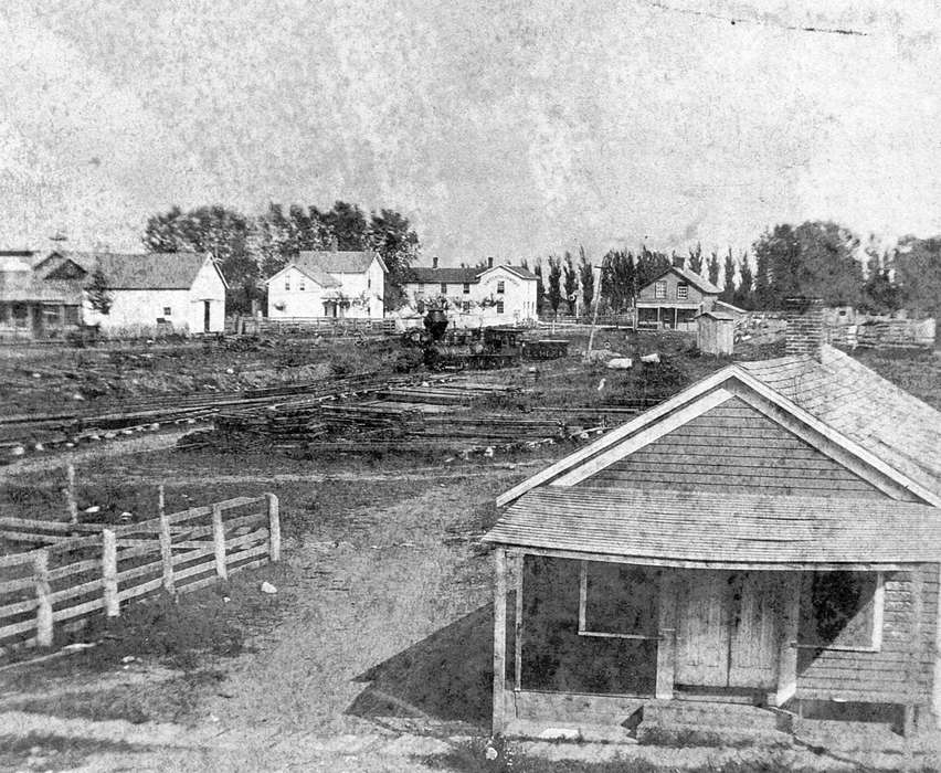 history of Iowa, Iowa, Iowa History, Cities and Towns, house, Farley, IA, Scherrman, Pearl