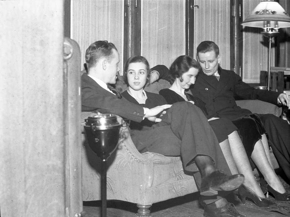 Cedar Falls, IA, history of Iowa, ashtray, Iowa History, uni, iowa state teachers college, UNI Special Collections & University Archives, couch, Iowa, party, Schools and Education, university of northern iowa, Leisure