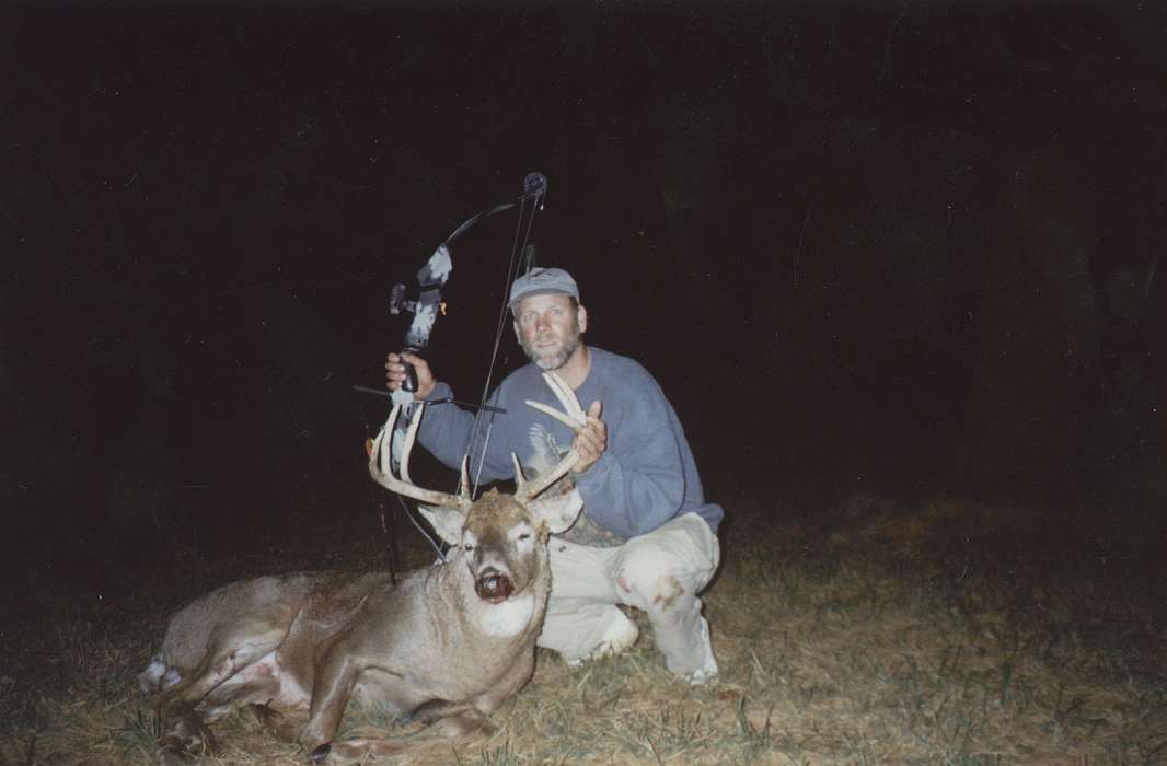 Haight, Jeannie, history of Iowa, Iowa History, hunting, Iowa, Outdoor Recreation, deer, Harpers Ferry, IA, Portraits - Individual