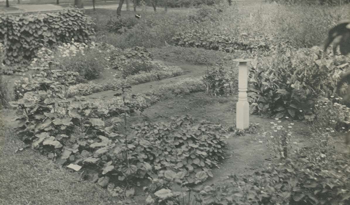 history of Iowa, Iowa, Iowa History, Landscapes, McMurray, Doug, Webster City, IA, garden