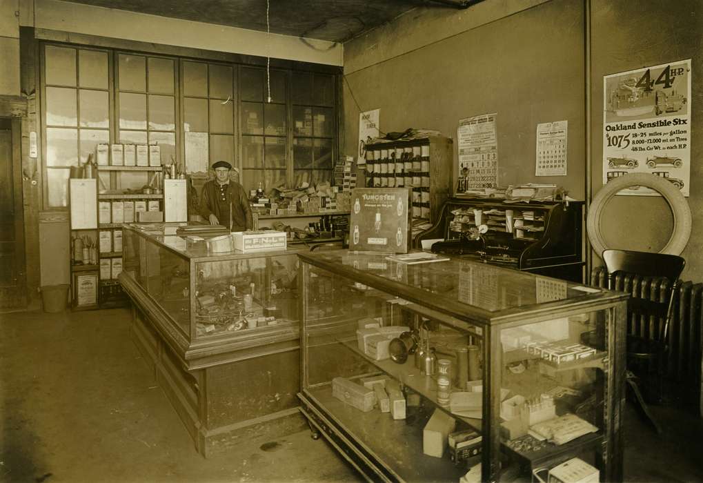 Buckeye, IA, history of Iowa, general store, Iowa History, Businesses and Factories, store, Vierkandt, Jean, Iowa, desk