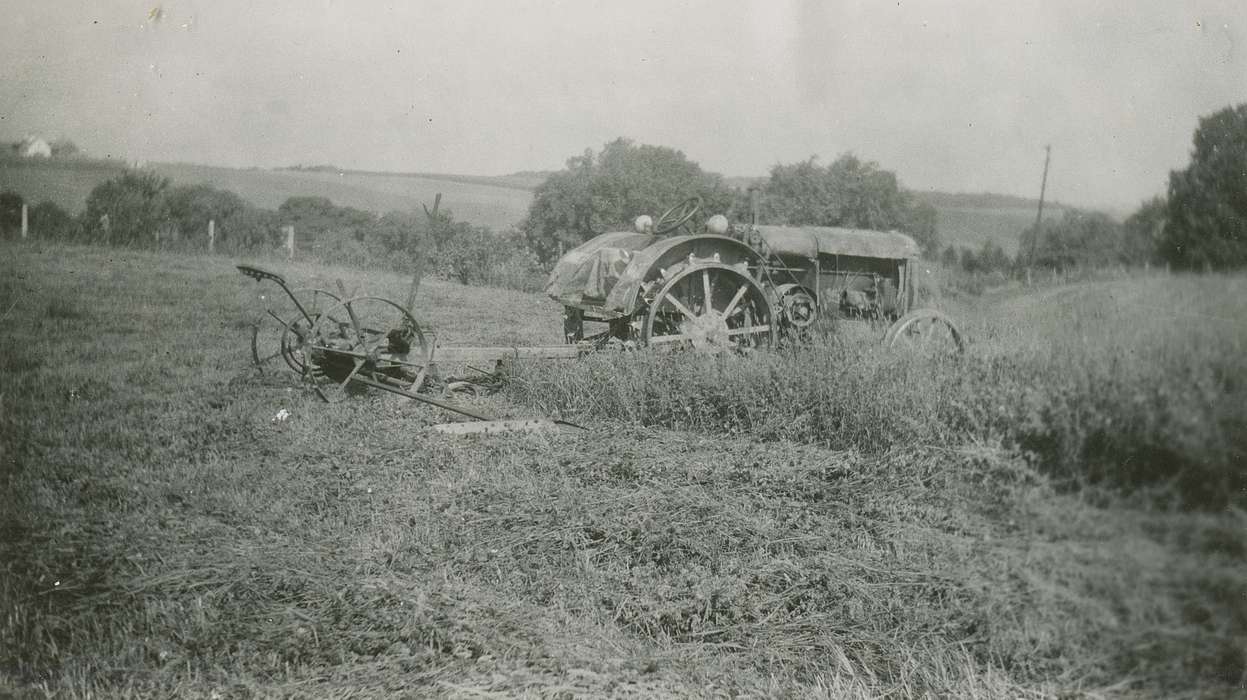 Farming Equipment, history of Iowa, Iowa History, IA, tractor, Iowa, Farms, Fredericks, Robert