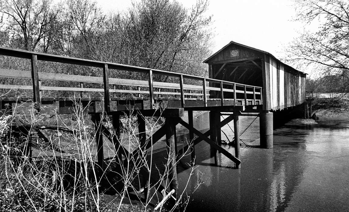 bridge, Iowa History, Lakes, Rivers, and Streams, Iowa, Lemberger, LeAnn, covered bridge, history of Iowa, Delta, IA, river, Landscapes