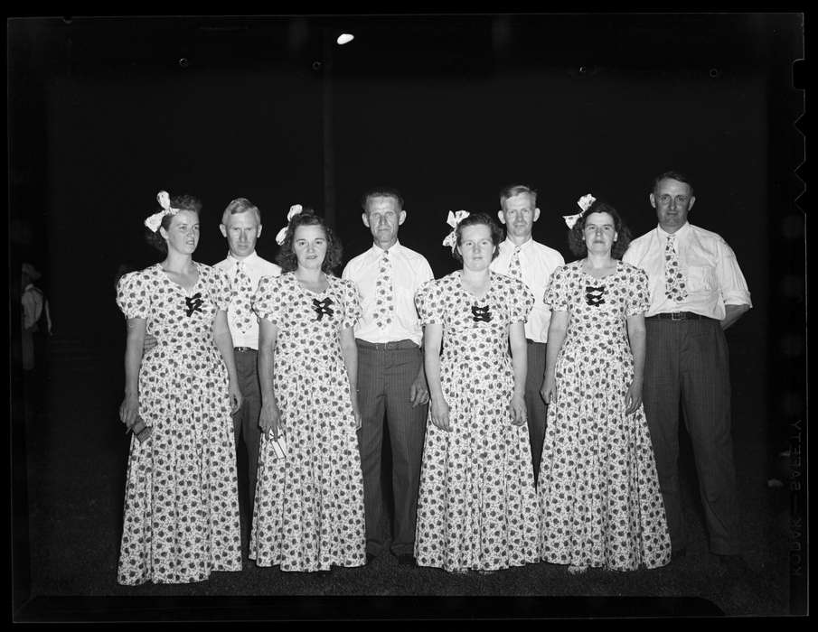 history of Iowa, Storrs, CT, Iowa History, Archives & Special Collections, University of Connecticut Library, Iowa, dress, dancers