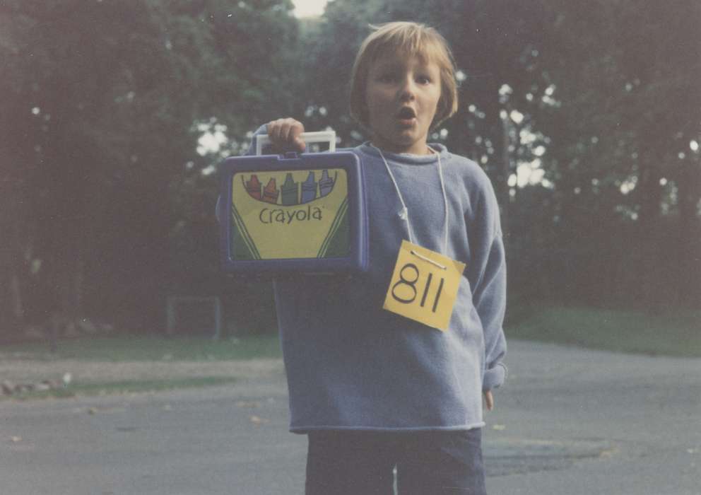 lunchbox, Iowa History, Iowa, crayola, Spirit Lake, IA, Potter, Lissa, Children, history of Iowa