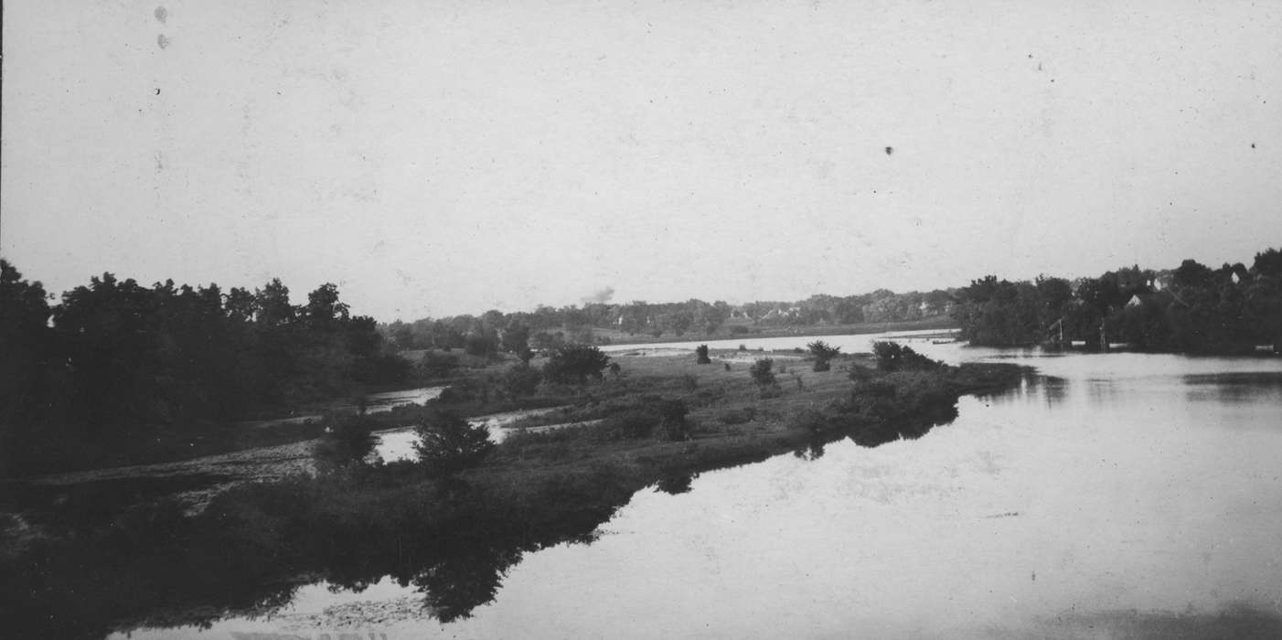 islands, history of Iowa, Iowa History, IA, tree line, Iowa, King, Tom and Kay, Landscapes