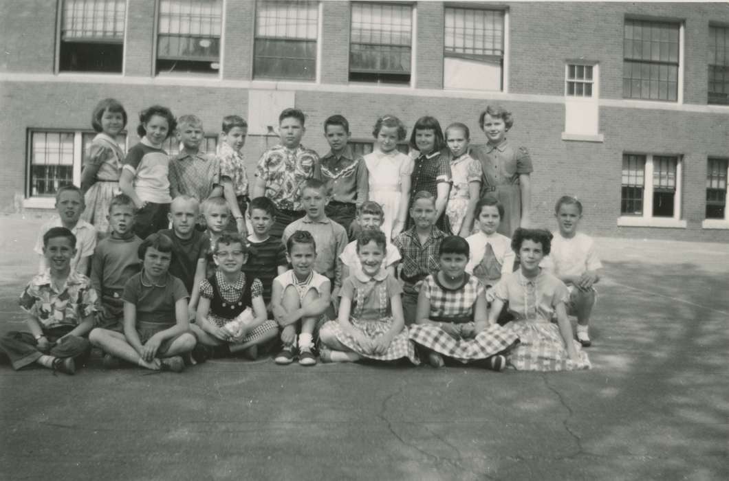 Portraits - Group, Iowa History, Lyon, Howard, Iowa, Schools and Education, school, class, Children, Cedar Falls, IA, history of Iowa