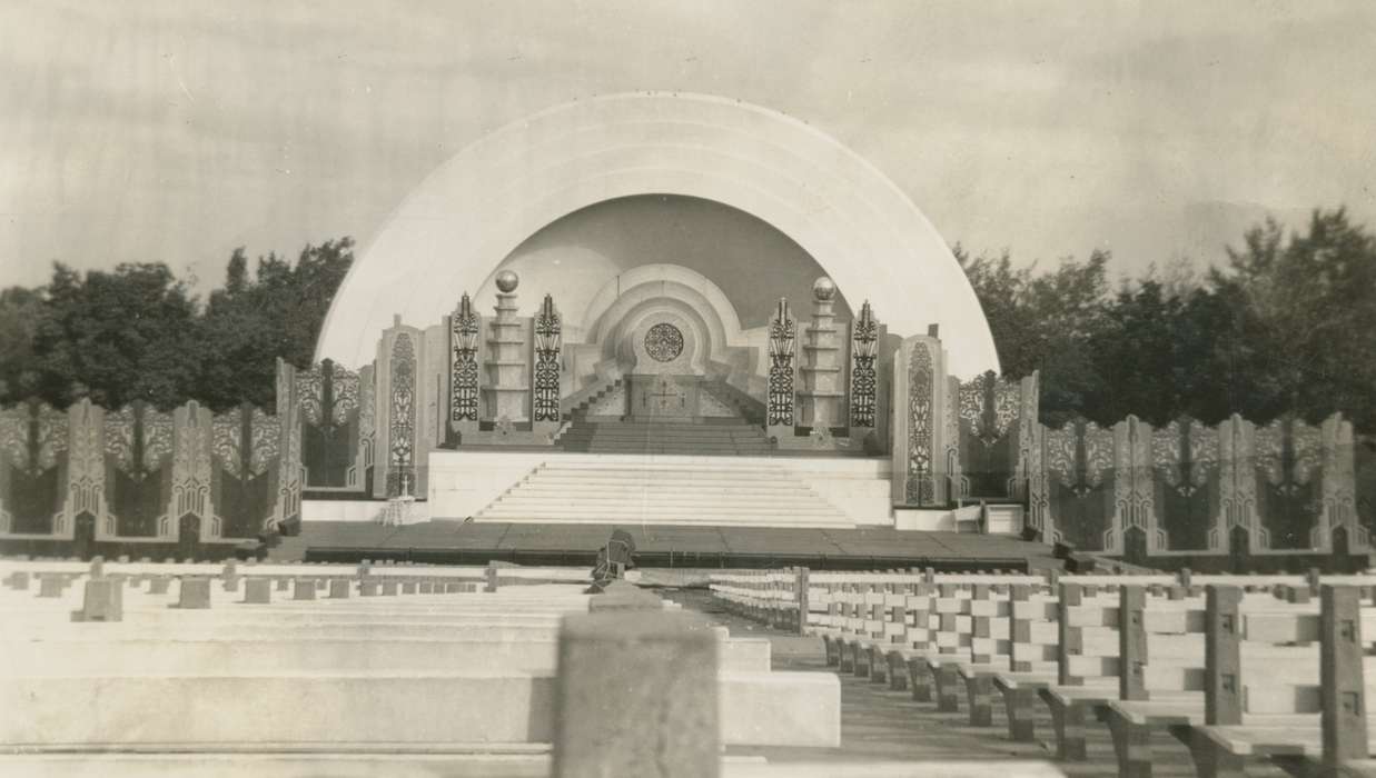 Vauthier, Elizabeth, Iowa, history of Iowa, Entertainment, band, theater, Sioux City, IA, Iowa History