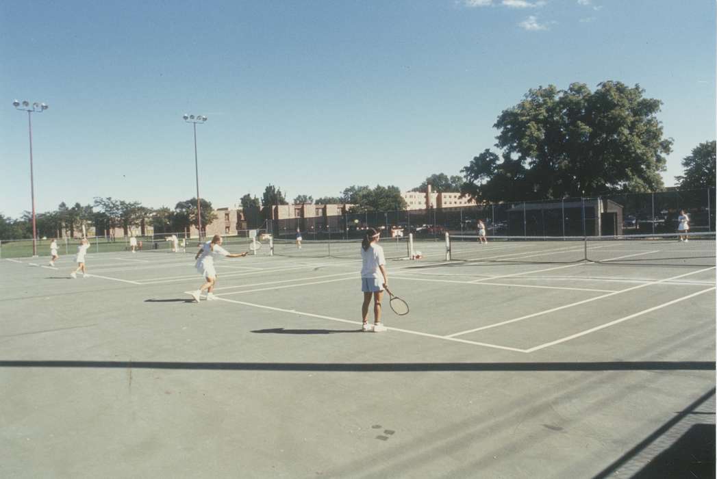 history of Iowa, college sports, Waverly Public Library, Waverly, IA, Iowa, college, Iowa History, Schools and Education, Sports, tennis