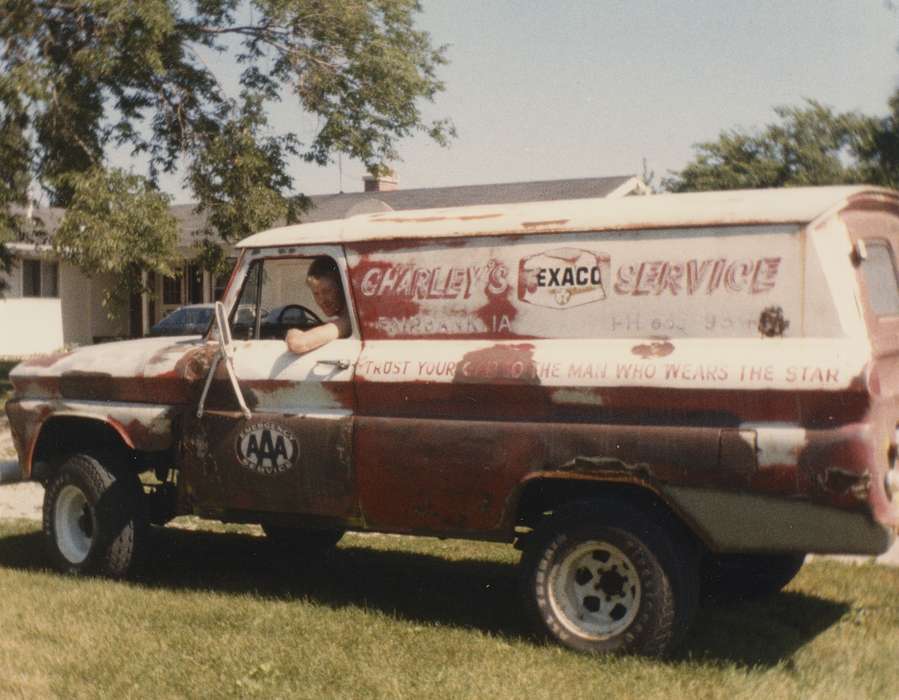 history of Iowa, Iowa, Iowa History, Kearns, Kim, truck, Donnellson, IA, Motorized Vehicles