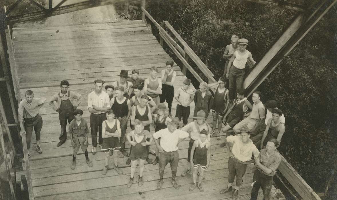 Portraits - Group, Iowa History, Iowa, Clear Lake, IA, McMurray, Doug, history of Iowa, Outdoor Recreation, Children, boy scouts