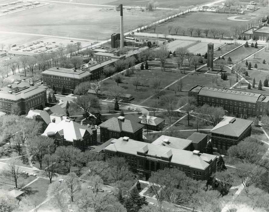 Cedar Falls, IA, history of Iowa, Iowa History, uni, iowa state teachers college, Aerial Shots, UNI Special Collections & University Archives, Iowa, Schools and Education, university of northern iowa