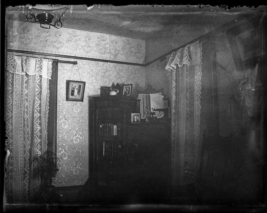 history of Iowa, Iowa History, IA, Anamosa Library & Learning Center, Iowa, Homes, curtain, photograph