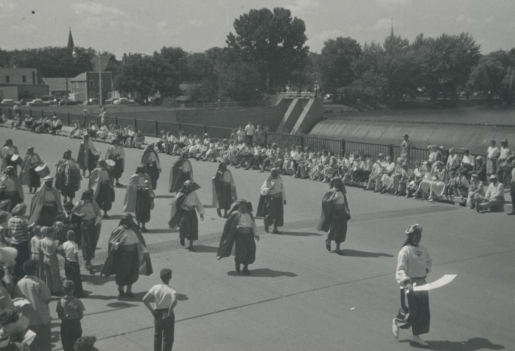 Cities and Towns, Fairs and Festivals, Iowa History, Waverly Public Library, Iowa, history of Iowa, sword, Main Streets & Town Squares