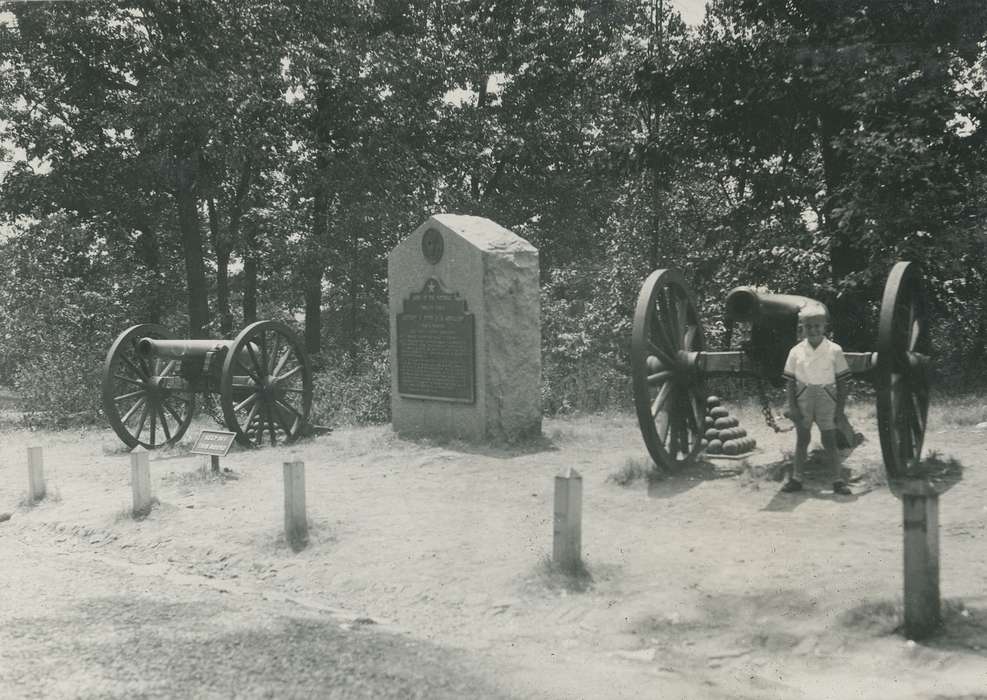 Travel, history of Iowa, Iowa History, canon, Gettysburg, PA, Iowa, McMurray, Doug, memorial