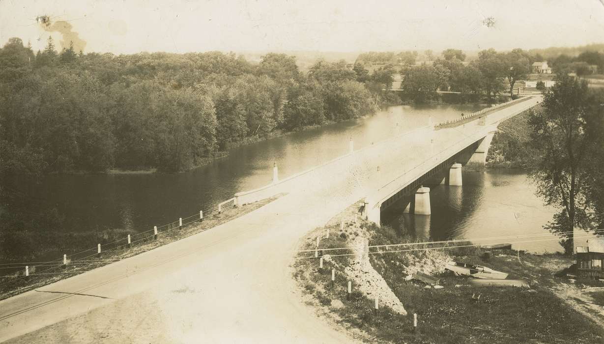 bridge, Cities and Towns, Iowa History, Lakes, Rivers, and Streams, Iowa, Anamosa, IA, road, Hatcher, Cecilia, history of Iowa, river, Landscapes