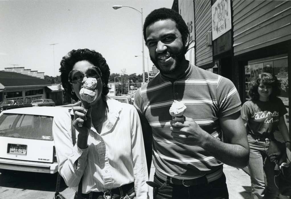 african american, People of Color, Cedar Falls, IA, history of Iowa, Iowa History, uni, college hill, UNI Special Collections & University Archives, Iowa, students, Schools and Education, Food and Meals, university of northern iowa, ice cream