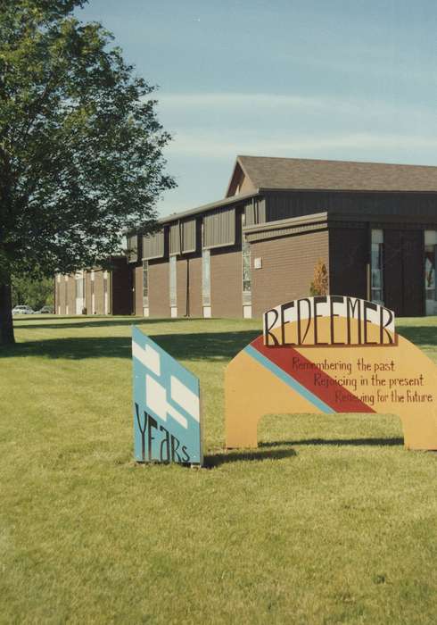history of Iowa, Religious Structures, Iowa History, Waverly, IA, Iowa, church, sign, Waverly Public Library