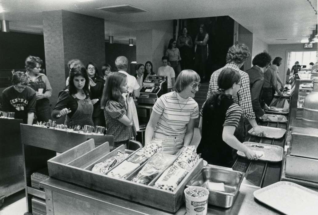 history of Iowa, UNI Special Collections & University Archives, Iowa, Food and Meals, university of northern iowa, uni, Iowa History, Schools and Education, commons, cafeteria, Cedar Falls, IA