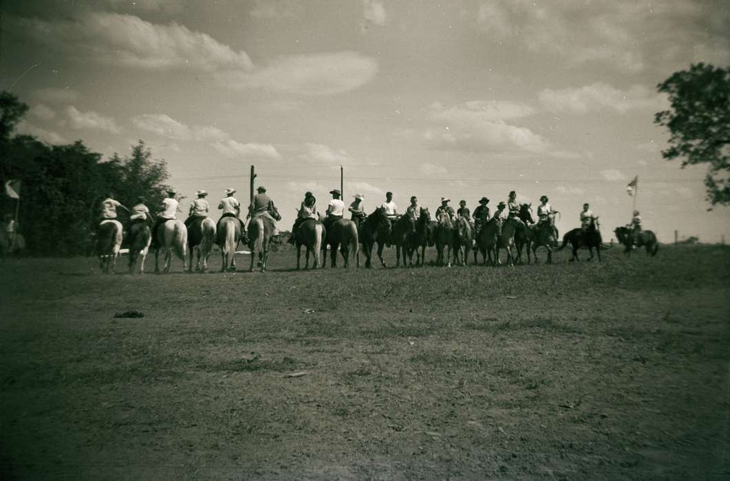 Animals, Iowa History, Iowa, horse, Outdoor Recreation, DeGroot, Kathleen, Children, history of Iowa, Clarksville, IA