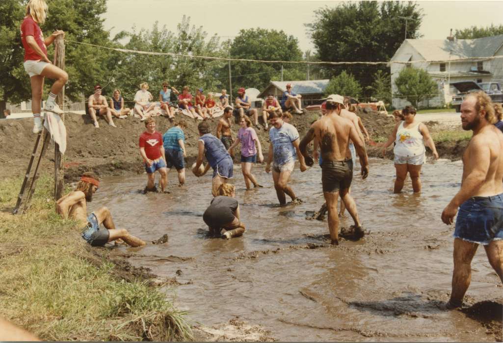 mud, net, Iowa History, history of Iowa, Meisenheimer, Brenda, Iowa, volleyball, Outdoor Recreation, Redfield, IA, Sports, ladder