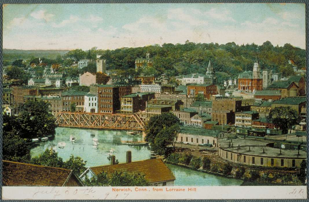 Norwich, CT, history of Iowa, Iowa History, Archives & Special Collections, University of Connecticut Library, Iowa