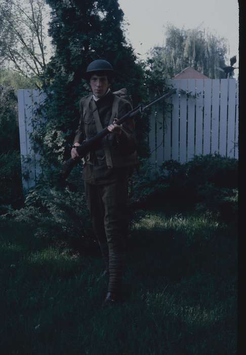 Military and Veterans, history of Iowa, Iowa History, military, IA, gun, Iowa, Zischke, Ward
