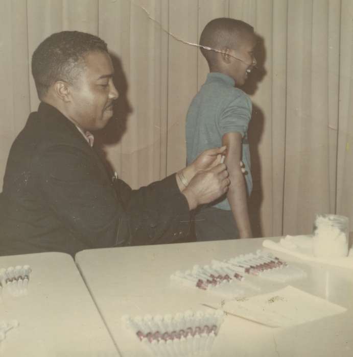 african american, People of Color, history of Iowa, Iowa History, vaccination, Civic Engagement, vaccine, Henderson, Jesse, Iowa, Waterloo, IA, Hospitals, Children, Labor and Occupations