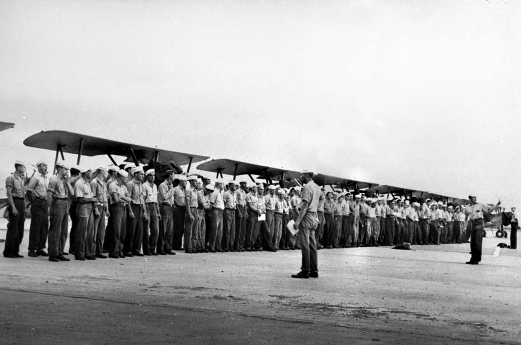 Iowa, Iowa History, Military and Veterans, navy, airplane, Lemberger, LeAnn, Ottumwa, IA, history of Iowa, Motorized Vehicles, airport, plane