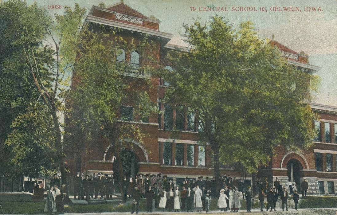 Children, history of Iowa, school, postcard, Iowa, Shaulis, Gary, Iowa History, Schools and Education, people