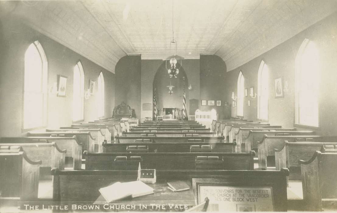 Religious Structures, Palczewski, Catherine, history of Iowa, church, Nashua, IA, Iowa, Iowa History, pews