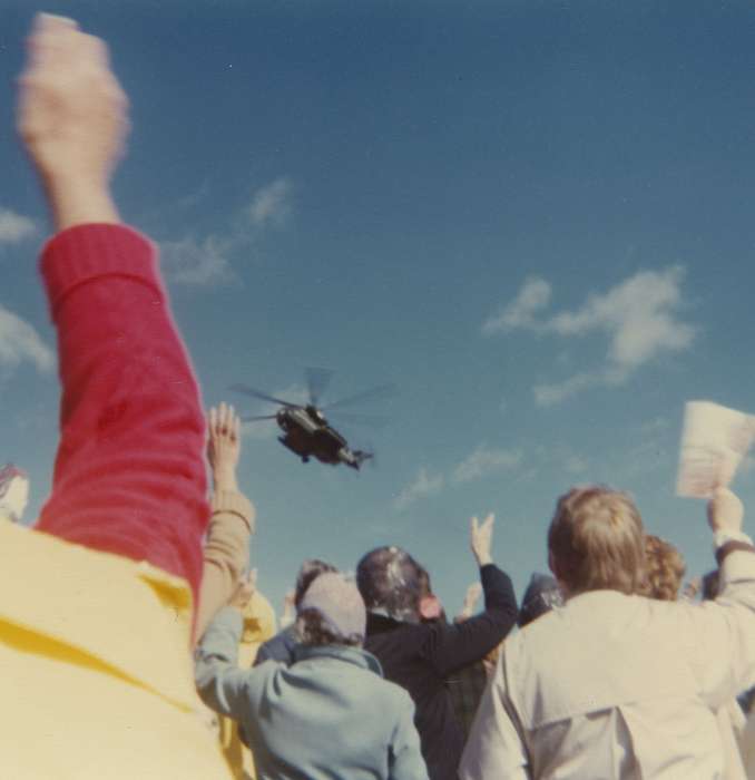 history of Iowa, helicopter, Iowa History, Wilson, Jane, pope, Urbandale, IA, Iowa, Religion