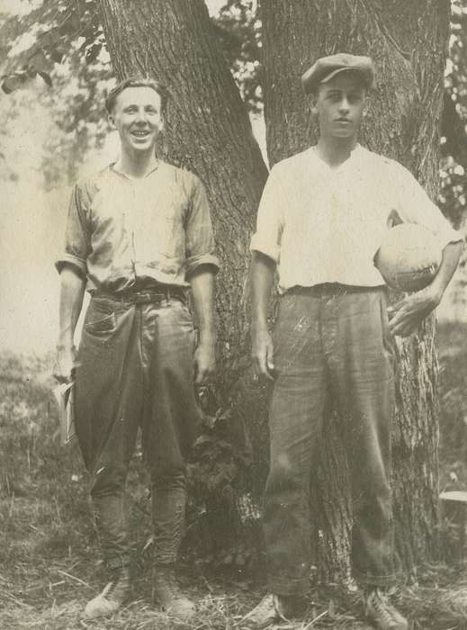 Outdoor Recreation, Iowa, ball, McMurray, Doug, history of Iowa, Portraits - Individual, Clear Lake, IA, boy scouts, Iowa History