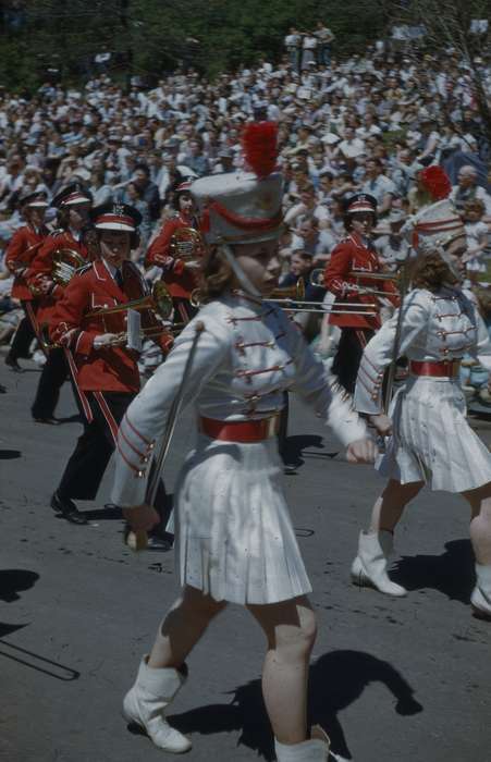 uniform, Sack, Renata, isu, Iowa, Ames, IA, parade, veishea, Iowa History, Fairs and Festivals, Schools and Education, iowa state university, marching band, history of Iowa, band uniform