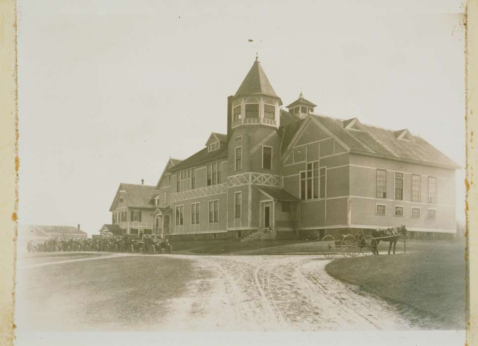 Iowa, Storrs, CT, building, history of Iowa, Iowa History, Archives & Special Collections, University of Connecticut Library