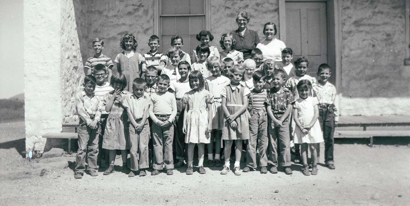 Portraits - Group, rural school, history of Iowa, Iowa History, University of Northern Iowa Museum, Iowa, PA, Schools and Education, Children
