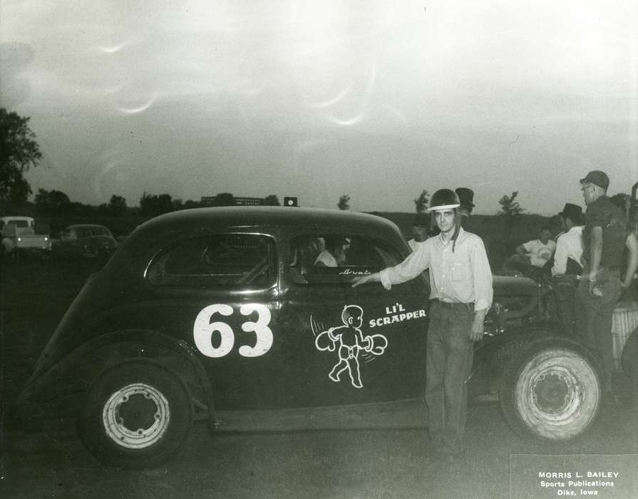 car, Waterloo, IA, Iowa History, Iowa, Motorized Vehicles, Volgarino, Jim, Entertainment, tunis speedway, racecar driver, racecar, history of Iowa