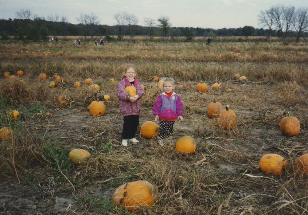 Portraits - Group, Iowa, Long Grove, IA, pumpkin, Children, Aust, Kim, pumpkin patch, Farms, history of Iowa, Iowa History