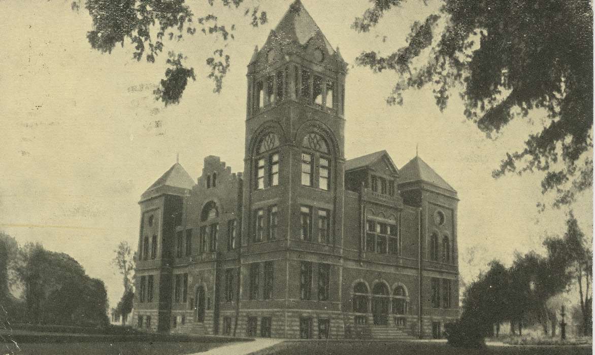 Dean, Shirley, Garner, IA, history of Iowa, Iowa, Iowa History, Cities and Towns, courthouse
