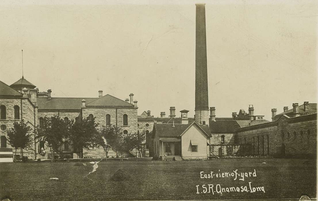 anamosa state penitentiary, Anamosa, IA, history of Iowa, Iowa, Businesses and Factories, Prisons and Criminal Justice, Hatcher, Cecilia, Iowa History