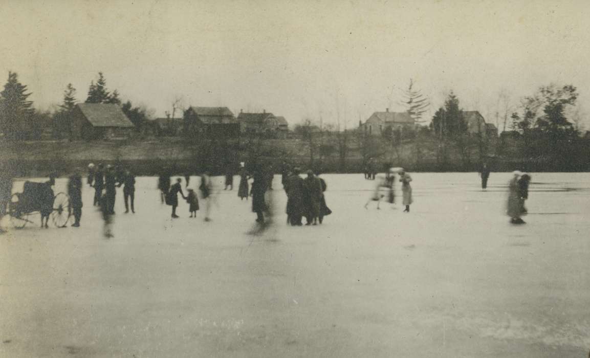 skating, history of Iowa, Iowa History, IA, Lakes, Rivers, and Streams, Iowa, King, Tom and Kay, Outdoor Recreation, ice skating