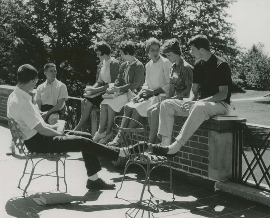 Iowa, UNI Special Collections & University Archives, Schools and Education, uni, university of northern iowa, balcony, Cedar Falls, IA, history of Iowa, iowa state teachers college, Iowa History