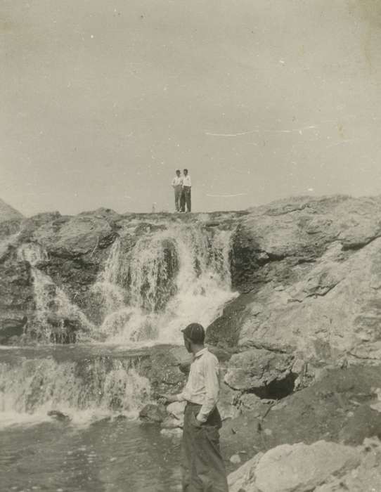Arensdorf, Maureen, history of Iowa, Iowa, IA, Iowa History, waterfall, Lakes, Rivers, and Streams