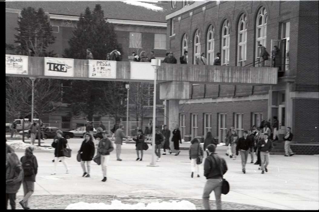 UNI Special Collections & University Archives, student, history of Iowa, bridge, uni, Cedar Falls, IA, Iowa, sabin hall, Iowa History, university of northern iowa, campus, Schools and Education