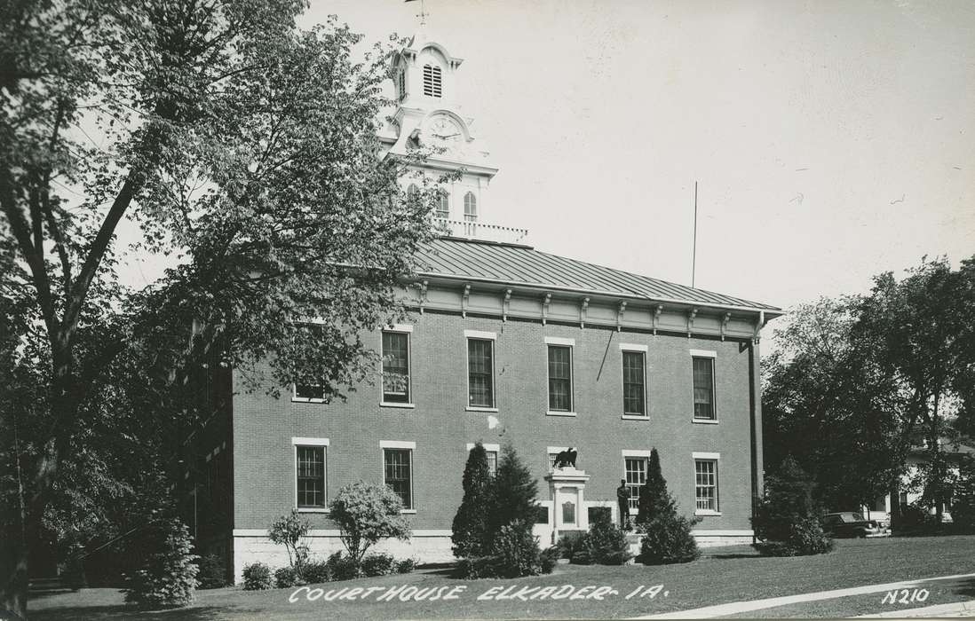 history of Iowa, Iowa History, Elkader, IA, courthouse, Prisons and Criminal Justice, Iowa, Cities and Towns, Palczewski, Catherine