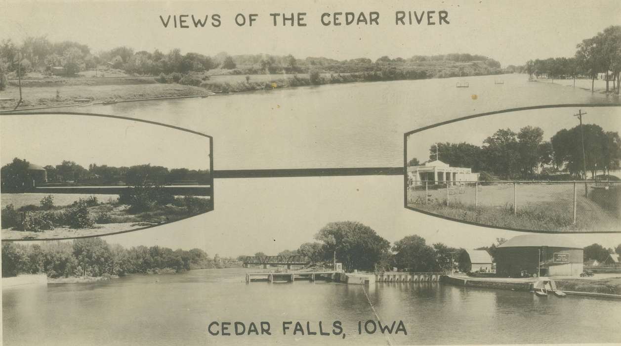 Cedar Falls, IA, history of Iowa, Iowa History, Lakes, Rivers, and Streams, river, ice house, Iowa, Landscapes, Palczewski, Catherine