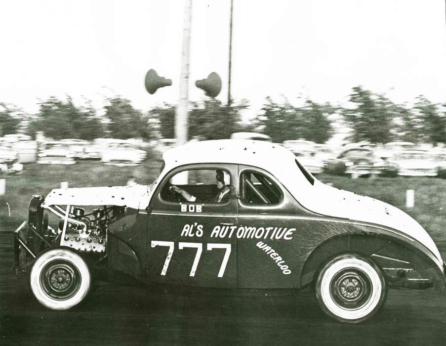 tunis speedway, history of Iowa, Iowa History, Entertainment, race track, Motorized Vehicles, Volgarino, Jim, car, Sports, stockcar, Iowa, Waterloo, IA