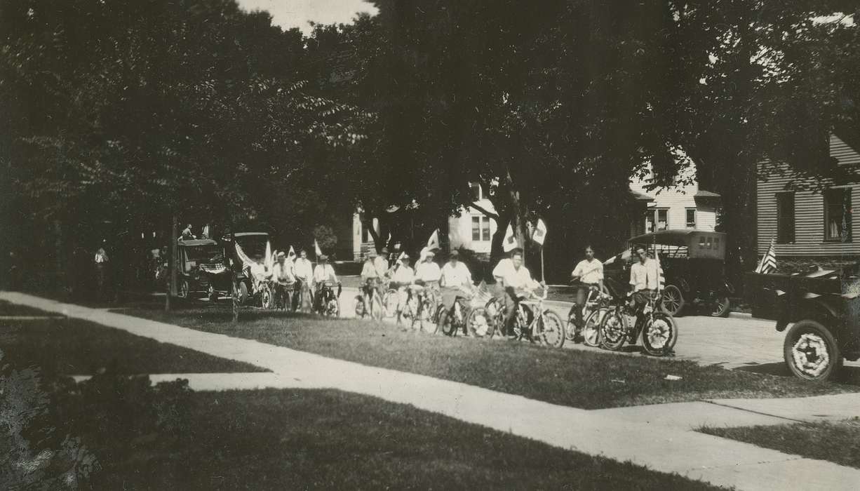 Iowa, parade, Webster City, IA, McMurray, Doug, Children, history of Iowa, Cities and Towns, bicycle, Civic Engagement, boy scouts, Iowa History